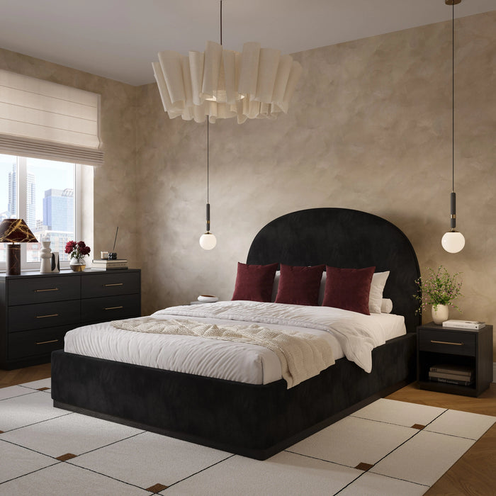 Marlow Performance Velvet Bed