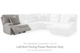 Acklen Place Power Reclining Sectional with Storage Console - Dream Home Furniture & Mattress (Waite Park, MN)