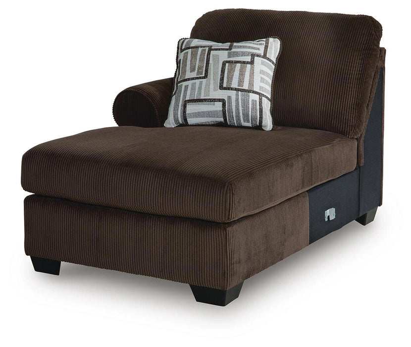 Kimlee Sectional with Double Chaise - Dream Home Furniture & Mattress (Waite Park, MN)
