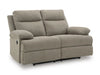 Side-Swipe Reclining Loveseat - Dream Home Furniture & Mattress (Waite Park, MN)