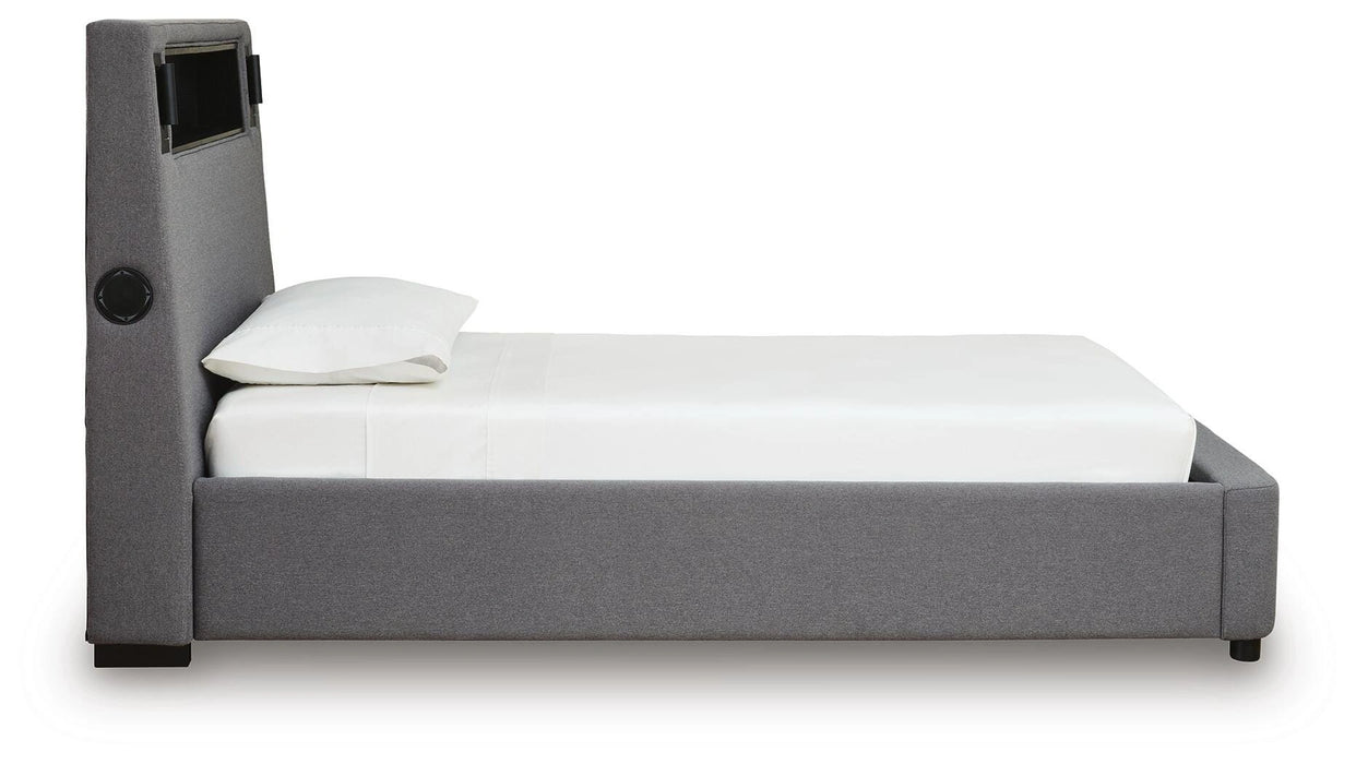 Verishaw Upholstered Bed - Dream Home Furniture & Mattress (Waite Park, MN)