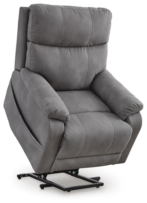 Next-Gen Durapella Power Lift Recliner - Dream Home Furniture & Mattress (Waite Park, MN)