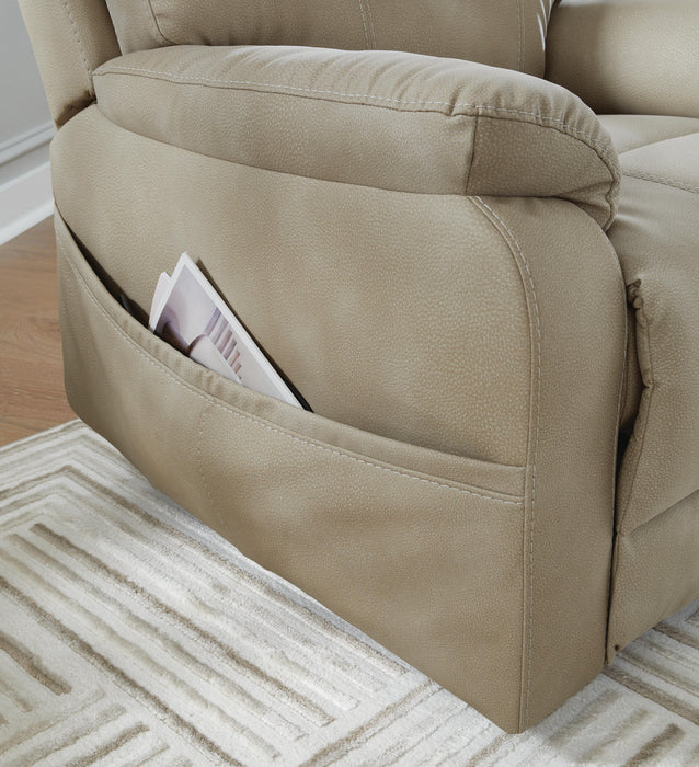 Next-Gen Durapella Power Lift Recliner - Dream Home Furniture & Mattress (Waite Park, MN)