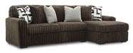 Midnight-Madness Sectional Sofa with Chaise - Dream Home Furniture & Mattress (Waite Park, MN)