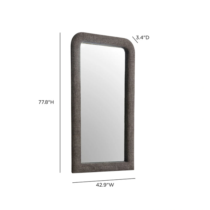 Heidi 43"X78" Upholstered Oversized Floor Mirror