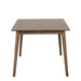 Beale Dining Table Walnut & Black - Dream Home Furniture & Mattress (Waite Park, MN)