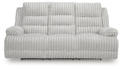 Rhines Falls Power Reclining Sofa with Drop Down Table - Dream Home Furniture & Mattress (Waite Park, MN)