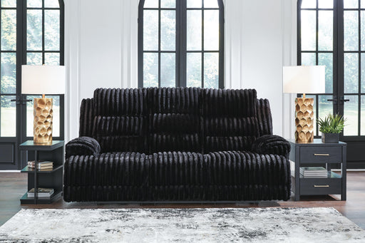 Rhine Falls Power Reclining Sofa with Drop Down Table - Dream Home Furniture & Mattress (Waite Park, MN)