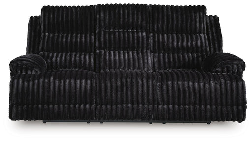 Rhine Falls Power Reclining Sofa with Drop Down Table - Dream Home Furniture & Mattress (Waite Park, MN)