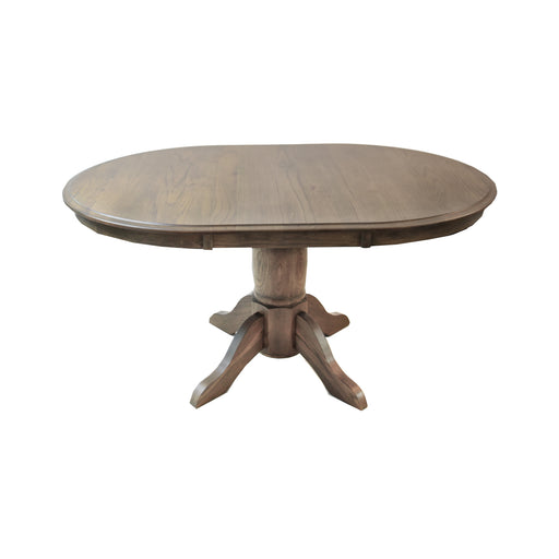 Colonial Oak Round Pedestal Table - Dream Home Furniture & Mattress (Waite Park, MN)