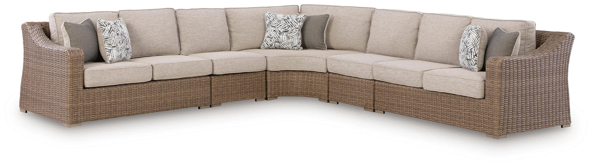 Laguna Heights Outdoor Sectional - Dream Home Furniture & Mattress (Waite Park, MN)