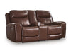 Next Move Power Reclining Loveseat with Console - Dream Home Furniture & Mattress (Waite Park, MN)
