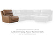 DeepWakes Reclining Sectional with Storage Console - Dream Home Furniture & Mattress (Waite Park, MN)