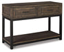 Johurst Sofa/Console Table - Dream Home Furniture & Mattress (Waite Park, MN)