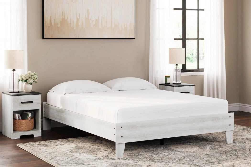 Shawburn Queen Platform Bed - Dream Home Furniture & Mattress (Waite Park, MN)