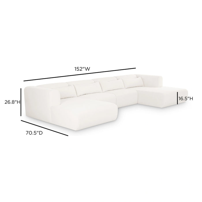 Tarra 4-Piece U-Sectional