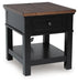 Wildenauer End Table - Dream Home Furniture & Mattress (Waite Park, MN)