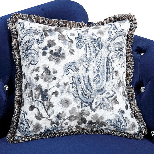 Jolanda Chair Blue & Grey - Dream Home Furniture & Mattress (Waite Park, MN)