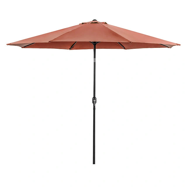 Mora 11' Outdoor Umbrella + 21" Round Base - Dream Home Furniture & Mattress (Waite Park, MN)