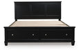 Lanolee Panel Storage Bed - Dream Home Furniture & Mattress (Waite Park, MN)