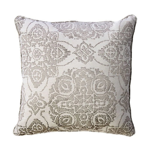 Joy Cream/Gray 20" X 20" Pillow, Cream & Gray (2/CTN) - Dream Home Furniture & Mattress (Waite Park, MN)