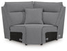 Modmax II Reclining Sectional with Console - Dream Home Furniture & Mattress (Waite Park, MN)