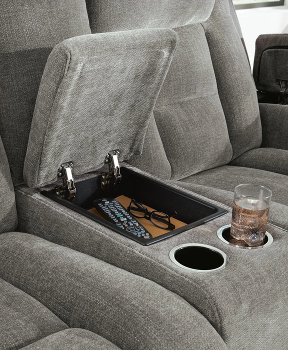 Mixed Motion Loveseat - Dream Home Furniture & Mattress (Waite Park, MN)