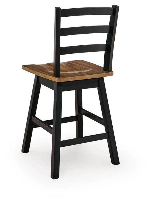 Wildenauer Counter Height Swivel Barstool - Dream Home Furniture & Mattress (Waite Park, MN)
