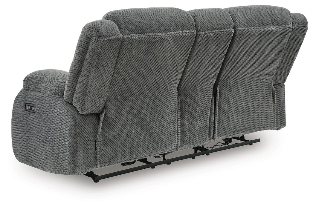 Observation Power Reclining Loveseat with Console - Dream Home Furniture & Mattress (Waite Park, MN)