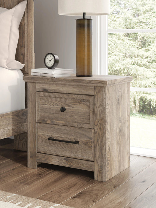 Rusticott Nightstand - Dream Home Furniture & Mattress (Waite Park, MN)
