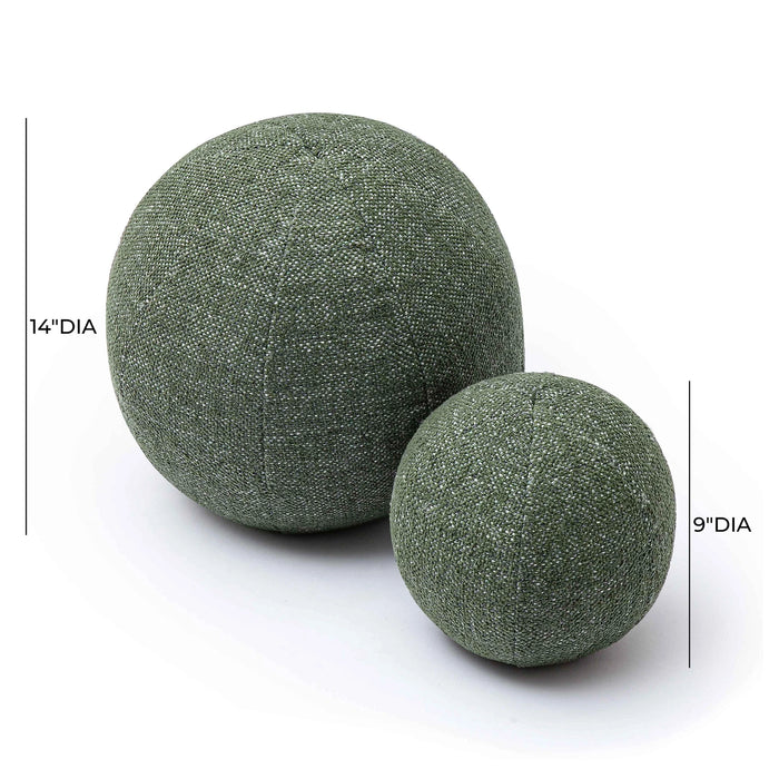Boba Boucle Ball Throw Pillow (9"-14")