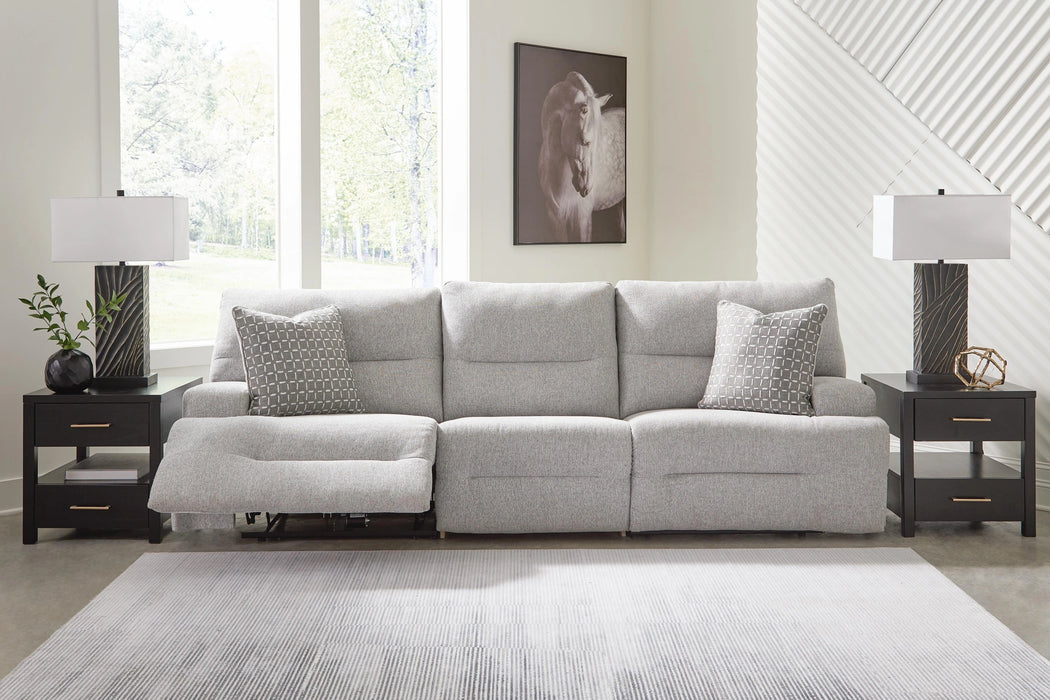 Acklen Place Power Reclining Sectional Sofa - Dream Home Furniture & Mattress (Waite Park, MN)
