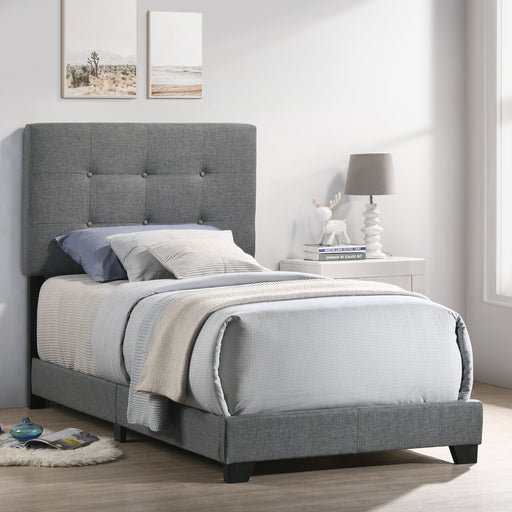 Addyson Upholstered Twin Bed - Dream Home Furniture & Mattress (Waite Park, MN)