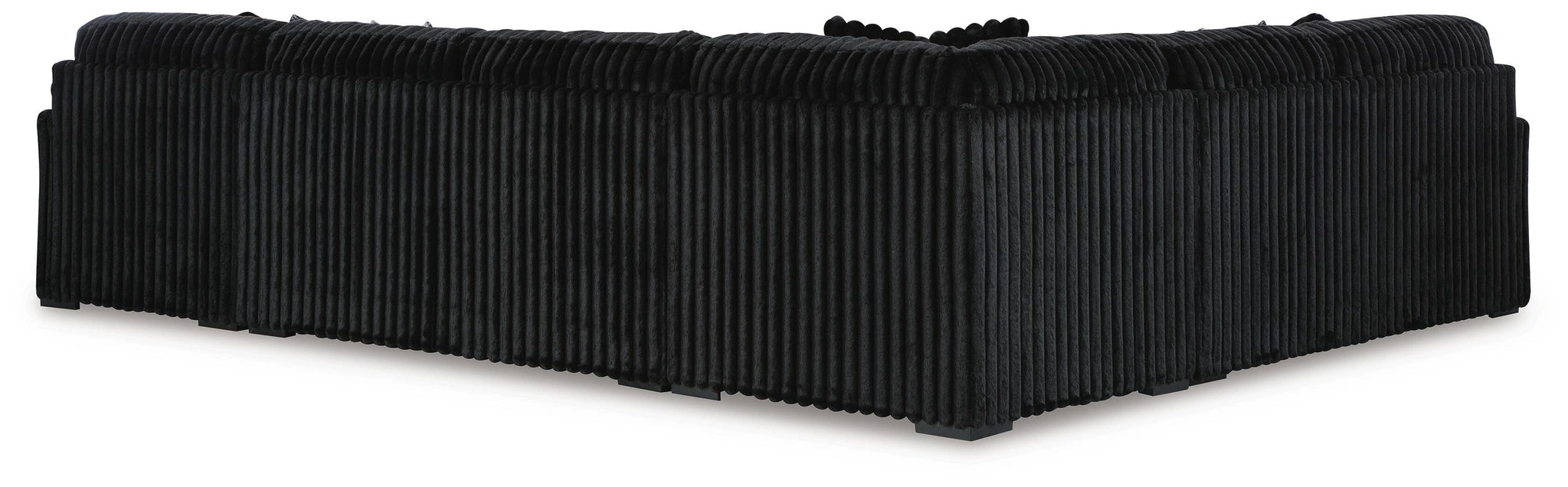 Midnight-Madness Sectional with Chaise - Dream Home Furniture & Mattress (Waite Park, MN)