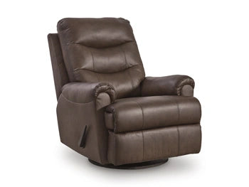 Flynwood Swivel Glider Recliner - Dream Home Furniture & Mattress (Waite Park, MN)