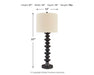 Luanndon Lamp Set - Dream Home Furniture & Mattress (Waite Park, MN)