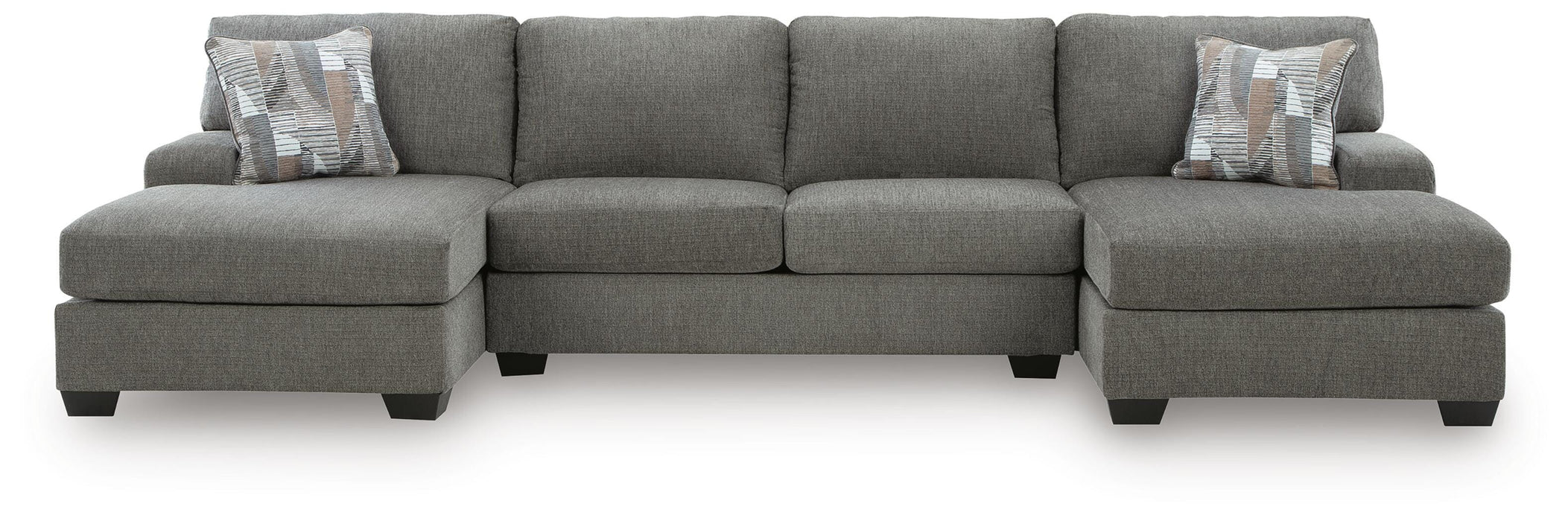 Clarington Sleeper Sectional with Double Chaise - Dream Home Furniture & Mattress (Waite Park, MN)