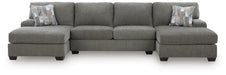 Clarington Sleeper Sectional with Double Chaise - Dream Home Furniture & Mattress (Waite Park, MN)