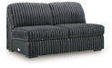 Midnight-Madness Sectional with Chaise - Dream Home Furniture & Mattress (Waite Park, MN)