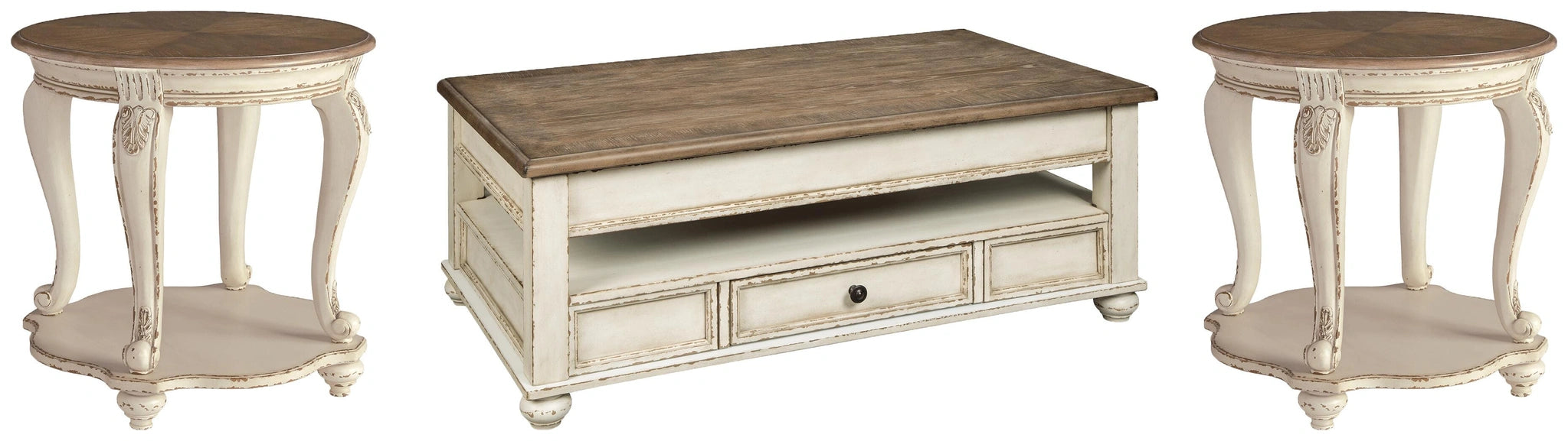 Realyn Occasional Table Set - Dream Home Furniture & Mattress (Waite Park, MN)