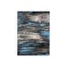 Sivas Area Rug Black and Blue - Dream Home Furniture & Mattress (Waite Park, MN)