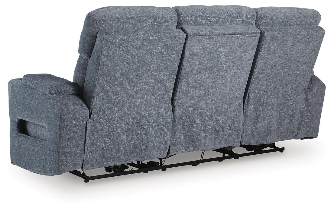 Studio Cave Power Reclining Sofa - Dream Home Furniture & Mattress (Waite Park, MN)
