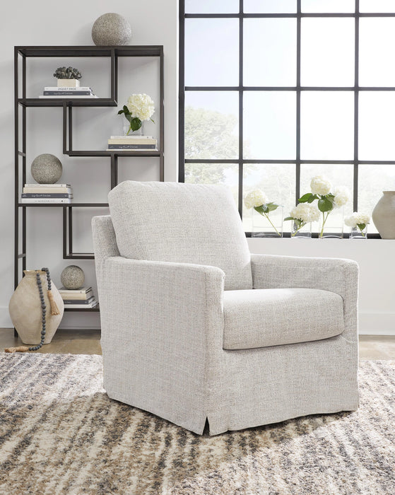 Nenana Next-Gen Nuvella Swivel Glider Accent Chair - Dream Home Furniture & Mattress (Waite Park, MN)