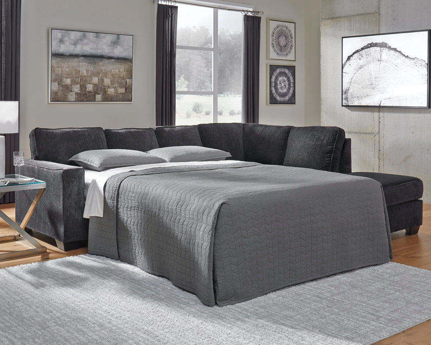 Altari Sleeper Sectional with Chaise - Dream Home Furniture & Mattress (Waite Park, MN)