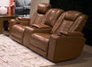 Gruaro Power Reclining Loveseat with Console - Dream Home Furniture & Mattress (Waite Park, MN)