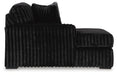 Midnight-Madness Sectional Sofa with Chaise - Dream Home Furniture & Mattress (Waite Park, MN)