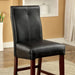 BONNEVILLE II Brown Cherry/Black Counter Ht. Chair (2/CTN) - Dream Home Furniture & Mattress (Waite Park, MN)