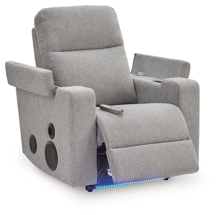 Pineland Power Glider Recliner with Audio System - Dream Home Furniture & Mattress (Waite Park, MN)