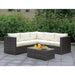 Ilona Brown/Beige End Table - Dream Home Furniture & Mattress (Waite Park, MN)