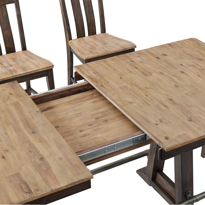 Transitions Counter Trestle Table - Dream Home Furniture & Mattress (Waite Park, MN)